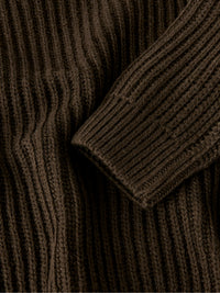 NMMVOLLY LS KNIT bruin