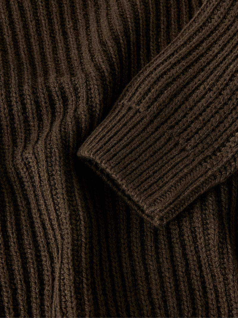 NMMVOLLY LS KNIT bruin