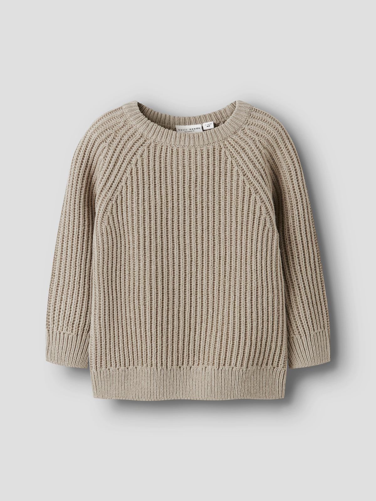NMMVOLLY LS KNIT beige