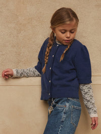 NKFNABETH KNIT CARD blauw