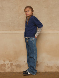 NKFNABETH KNIT CARD blauw