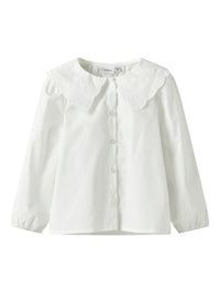 NMFROLLARING SHIRT ecru