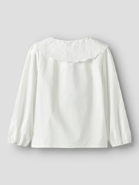 NMFROLLARING SHIRT ecru