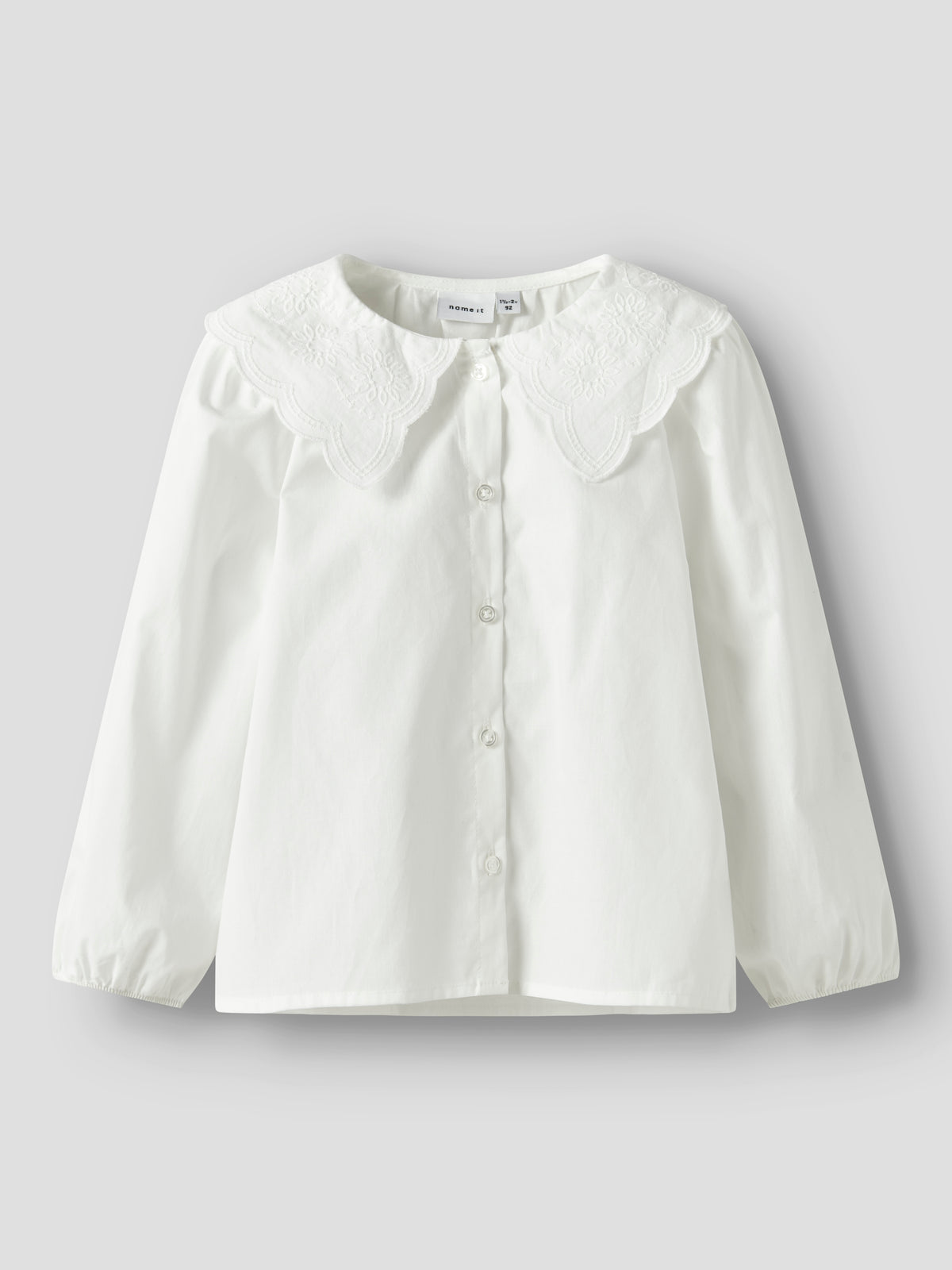 NMFROLLARING SHIRT ecru