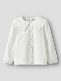 NMFROLLARING SHIRT ecru