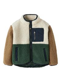 NMMMACEY TEDDY JACKET groen