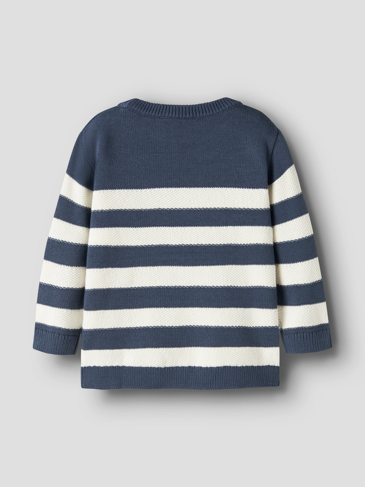 NMMLOGAN KNIT blauw