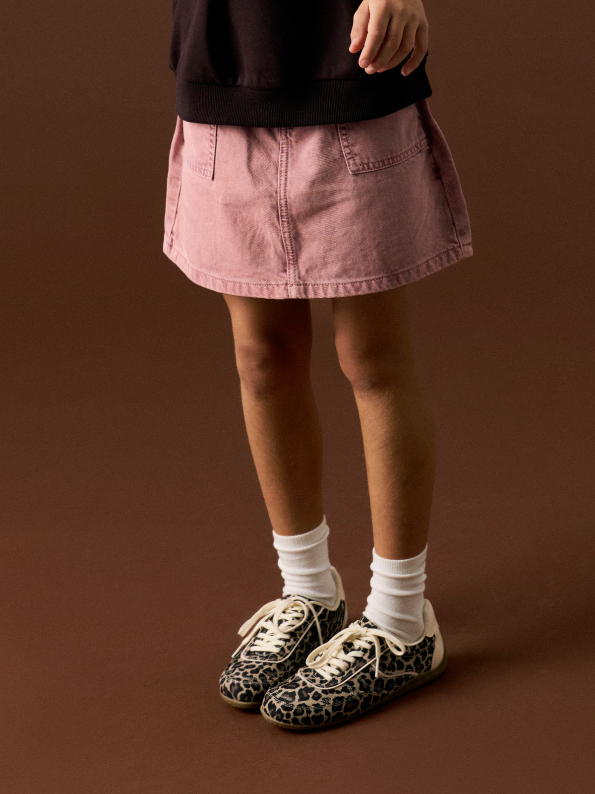 NKFSARA DNM SKIRT 4689 licht paars