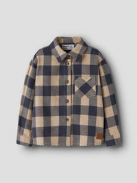 NMMNORIEL SHIRT blauw