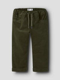 NMMBEN REGULAR CORD  PANT 4609 kaki
