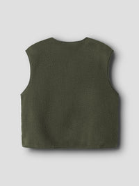 NKFOWINE  NREG TEDDY VEST kaki