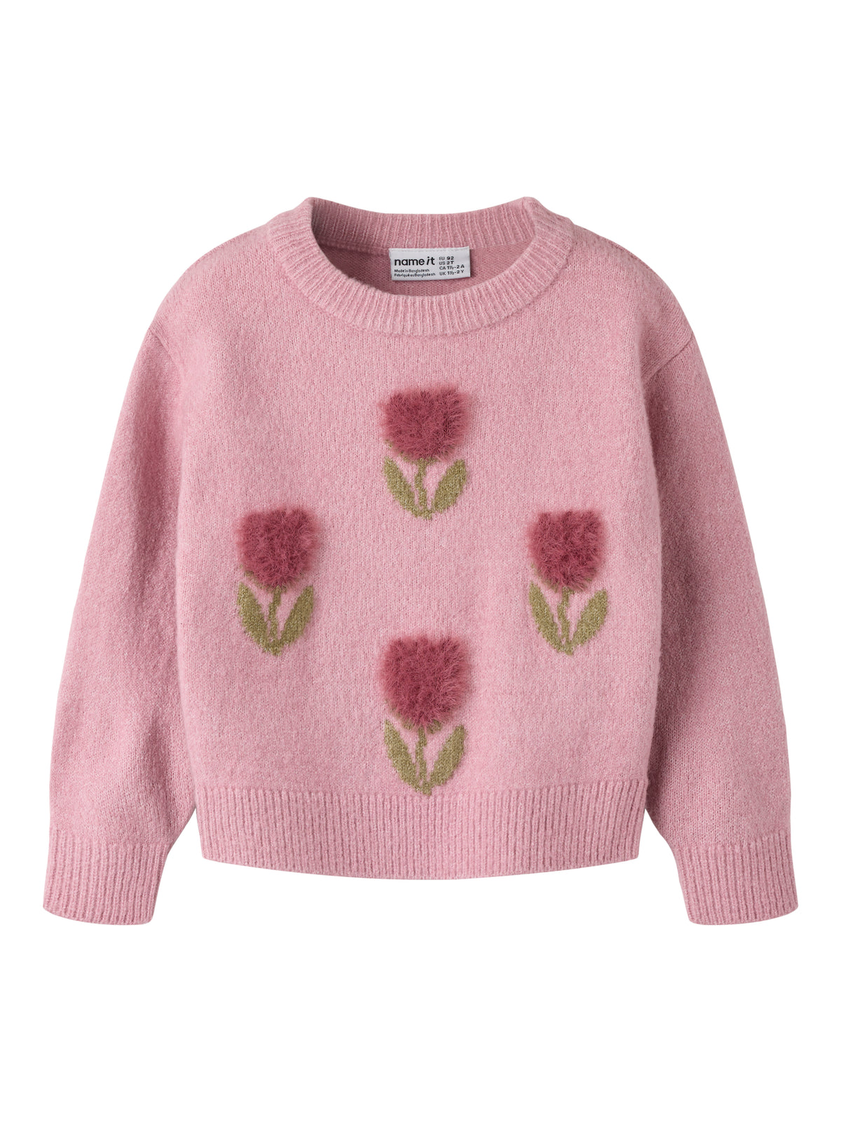 NMFOLGI KNIT roze