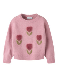 NMFOLGI KNIT roze