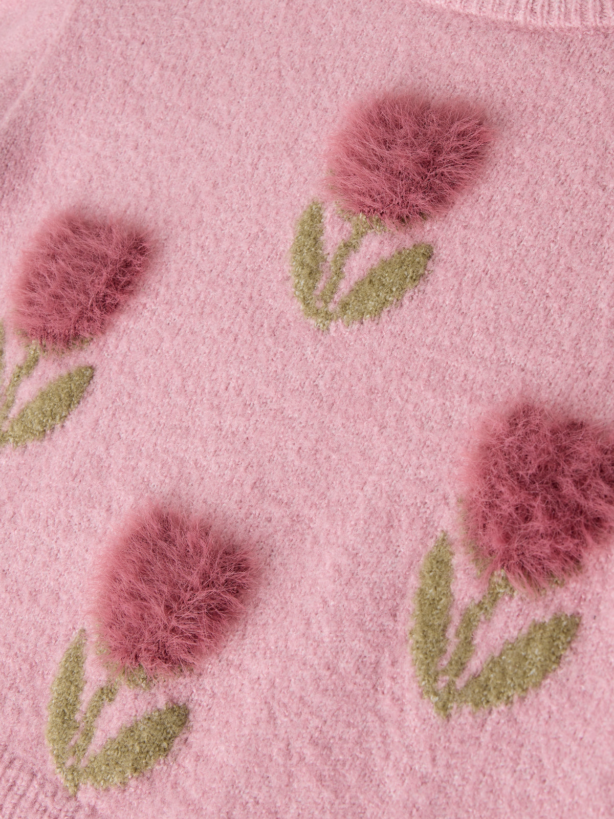 NMFOLGI KNIT roze