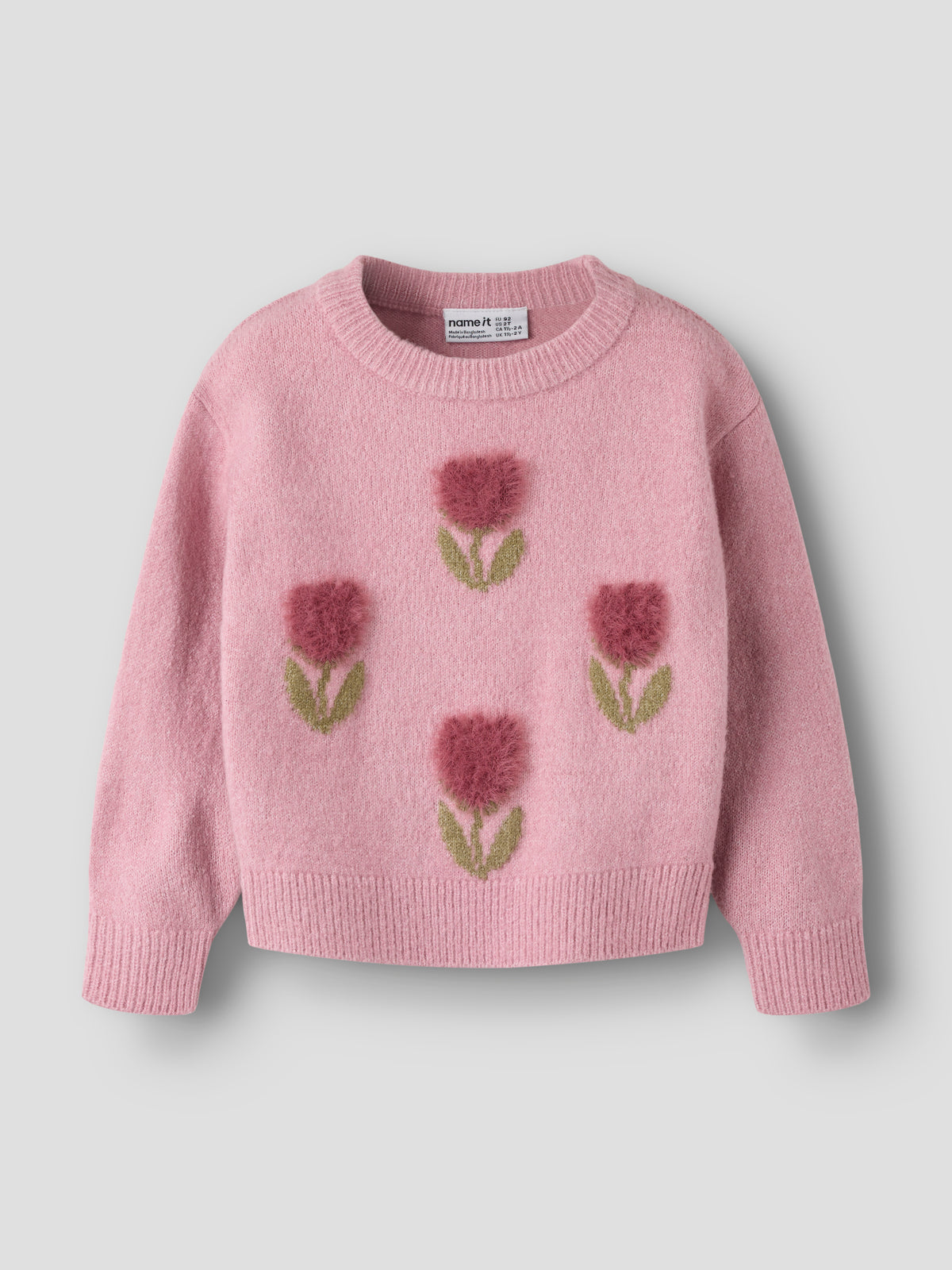 NMFOLGI KNIT roze