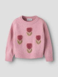 NMFOLGI KNIT roze