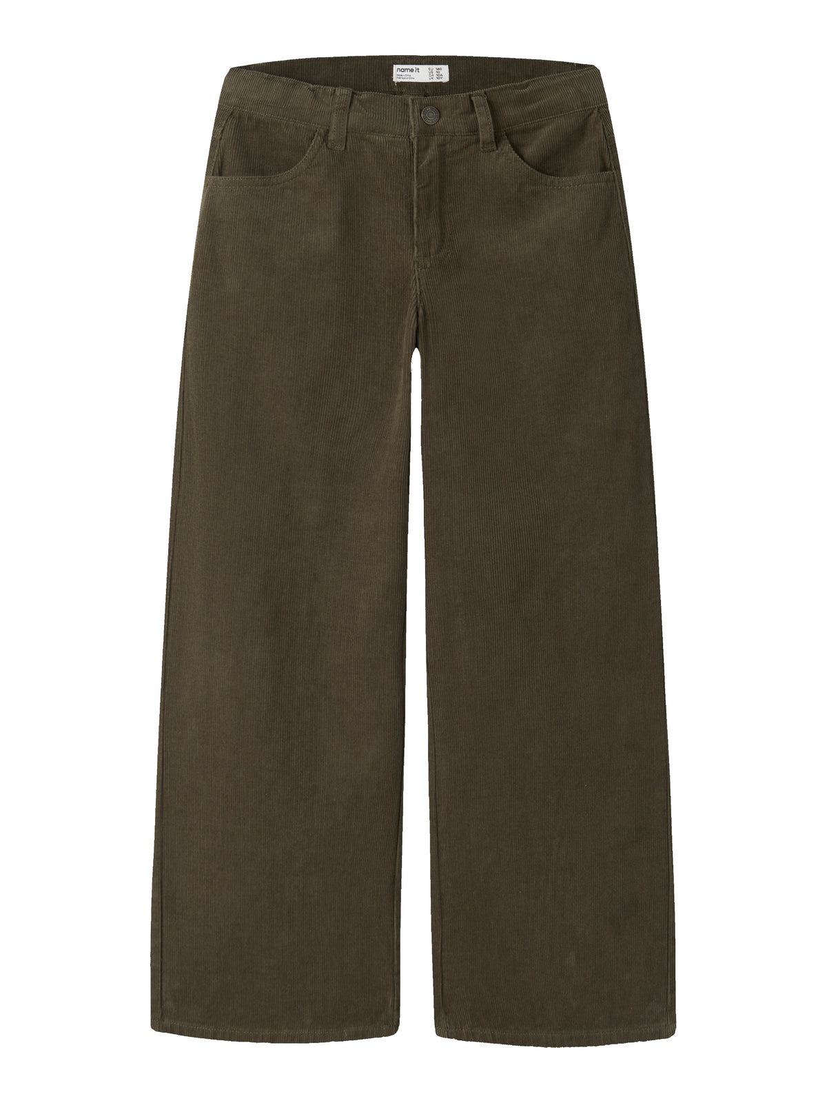 NKFROSE WIDE CORD PANTS 2009 kaki