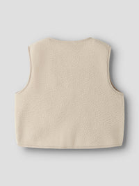 NKFOWINE  NREG TEDDY VEST beige