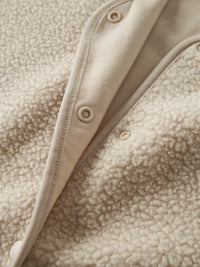 NKFOWINE  NREG TEDDY VEST beige