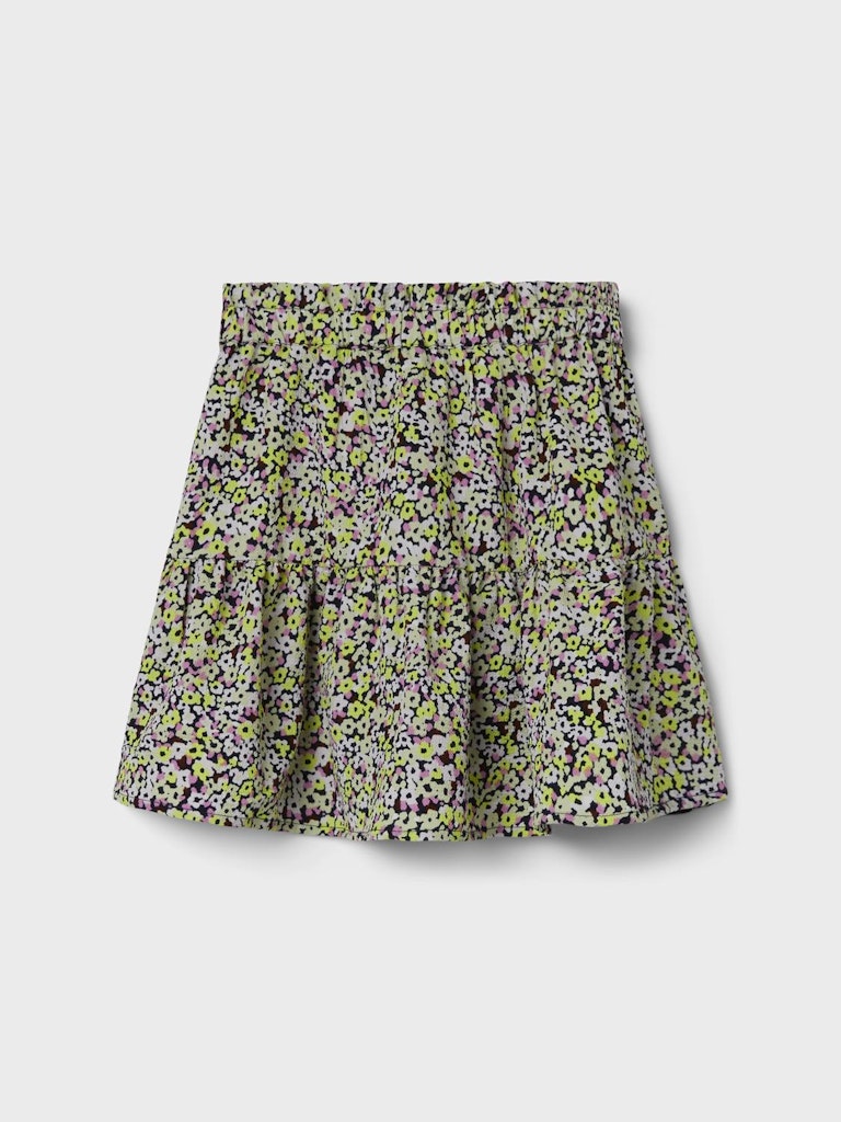 NKFKALIMA SKIRT geel bloemen