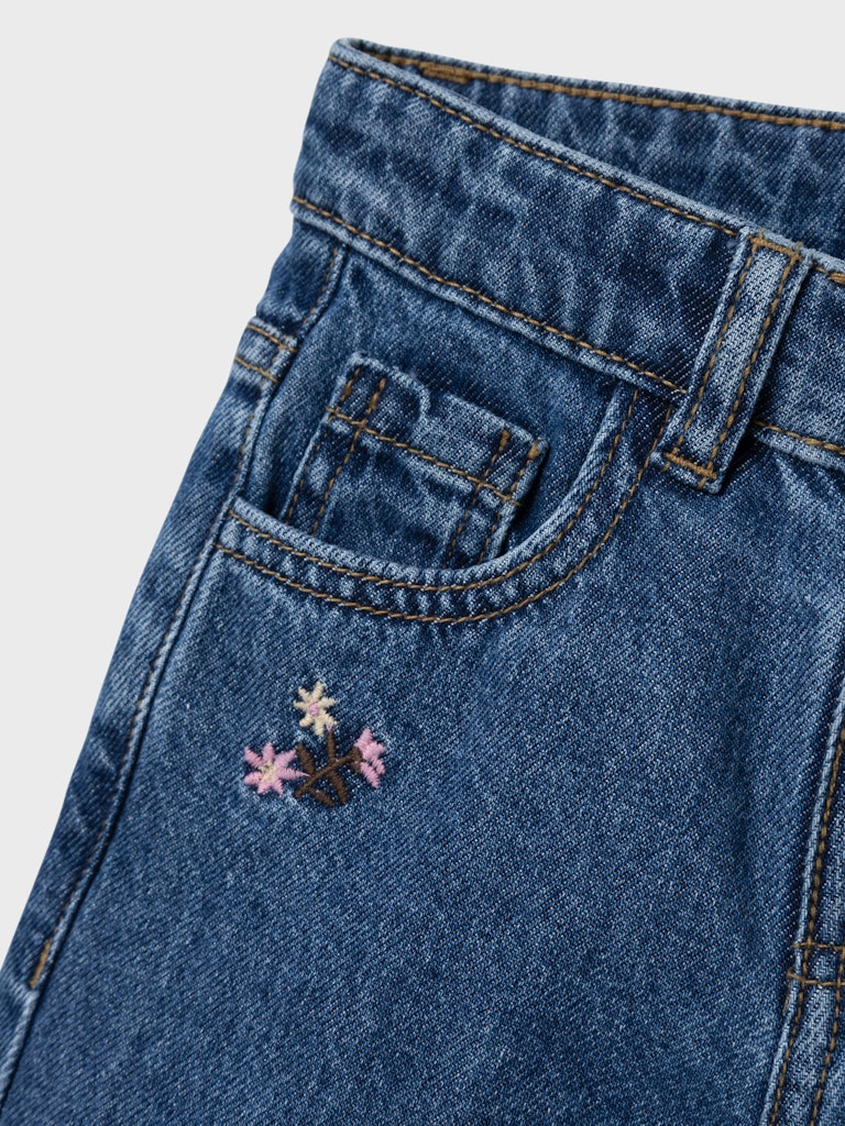 NMFBELLA  JEANS 8614 donker blauw