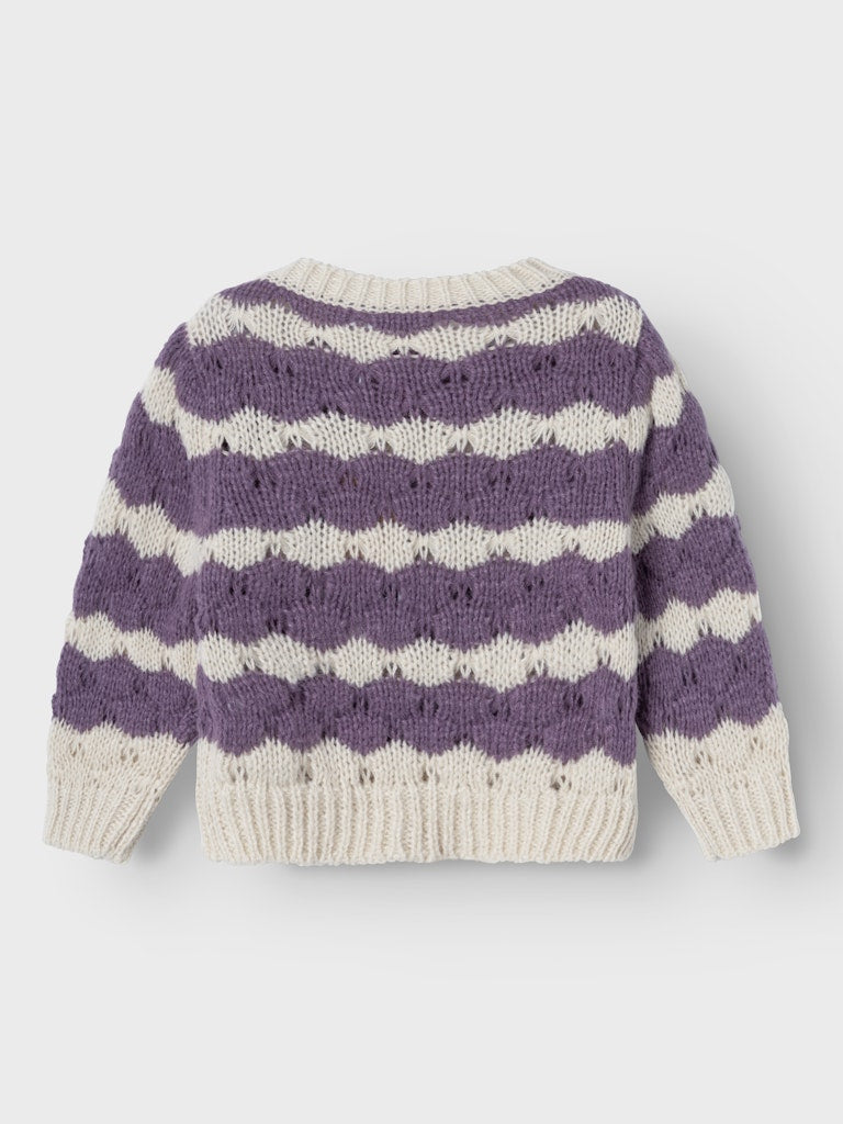 NMFNEBI KNIT paars