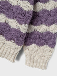 NMFNEBI KNIT paars