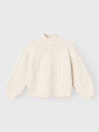 NKFNADALIE KNIT ecru