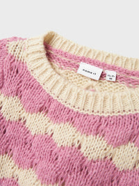 NMFNEBIB KNIT roze