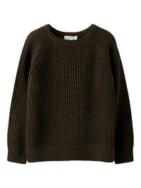 NKMVOLLY KNIT bruin
