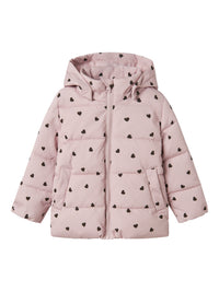 NMFMONDAY PUFFER JACKET roze