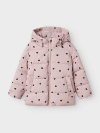 NMFMONDAY PUFFER JACKET roze
