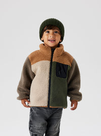 NMMMONICO TEDDY JACKET multi