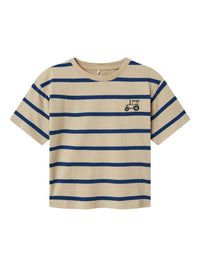 NMMLAVON TOP blauw