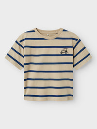NMMLAVON TOP blauw