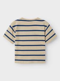 NMMLAVON TOP blauw