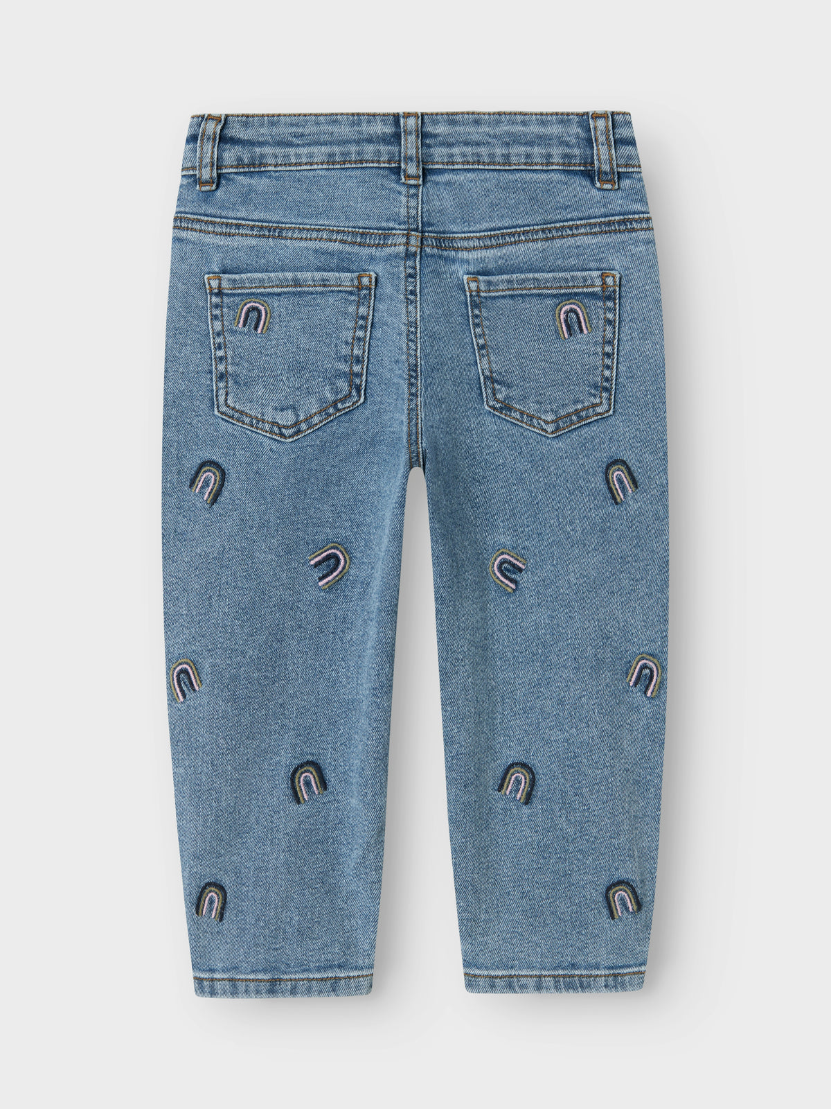 NMFBELLA JEANS 1224 regenboog