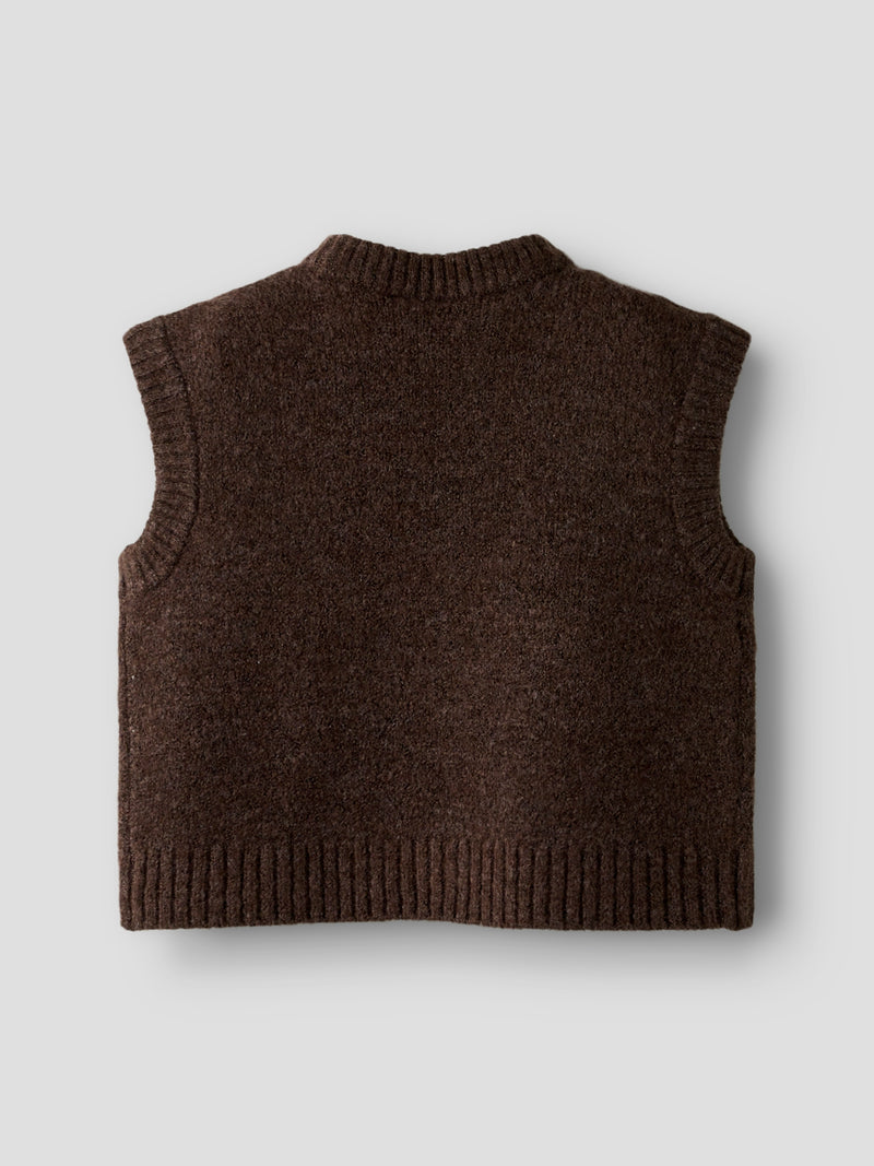 NMFNEIFYLY KNIT SLIPOVER bruin
