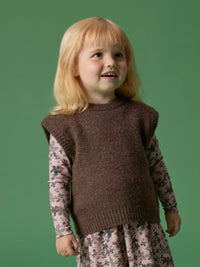 NMFNEIFYLY KNIT SLIPOVER bruin