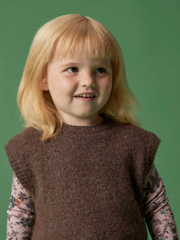 NMFNEIFYLY KNIT SLIPOVER bruin