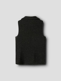 NKFRADING WAISTCOAT zwart