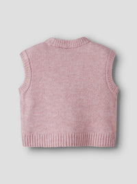 NMFNEIFYLY KNIT SLIPOVER roze