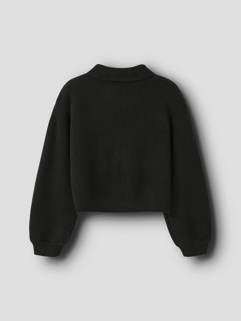 NKFSONIA POLO KNIT zwart
