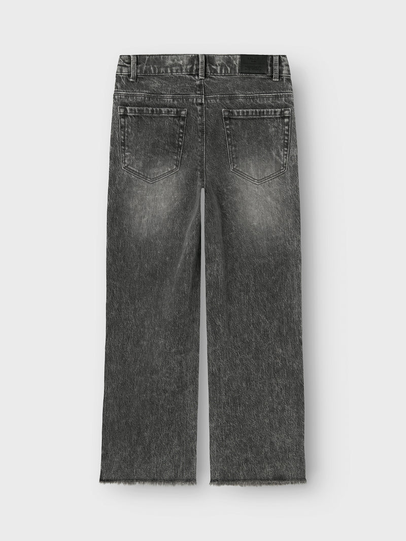 NKFROSE WIDE JEANS 9417 grijs