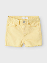 NKFROSE MOM SHORTS 3248 geel