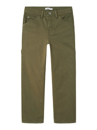 NKMRYAN STRAIGHT  PANT groen