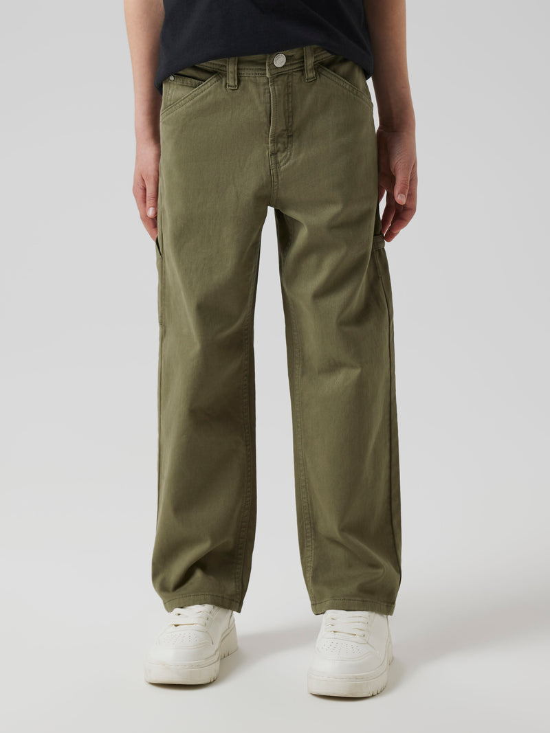NKMRYAN STRAIGHT  PANT groen