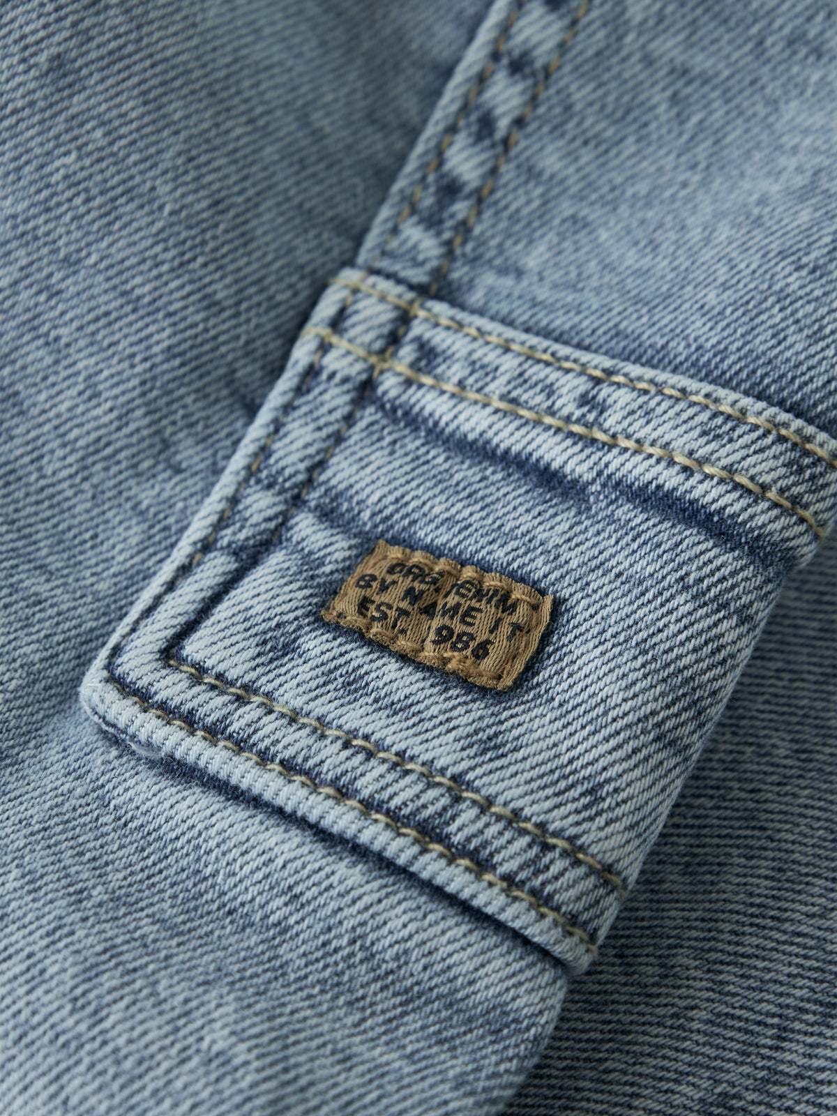 NMMBEN JEANS 8940 blauw