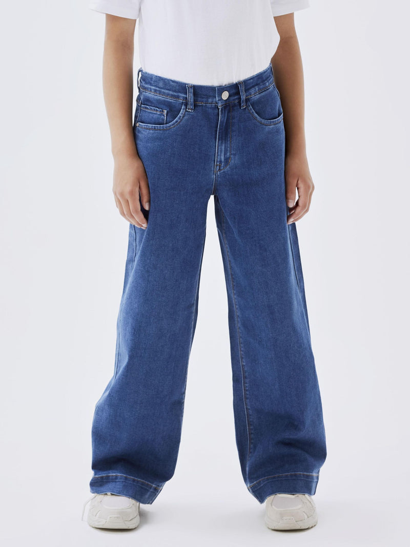 NKFROSE WIDE JEANS 1356 blauw