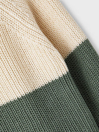 NKMBEBILLY KNIT groen/ecru